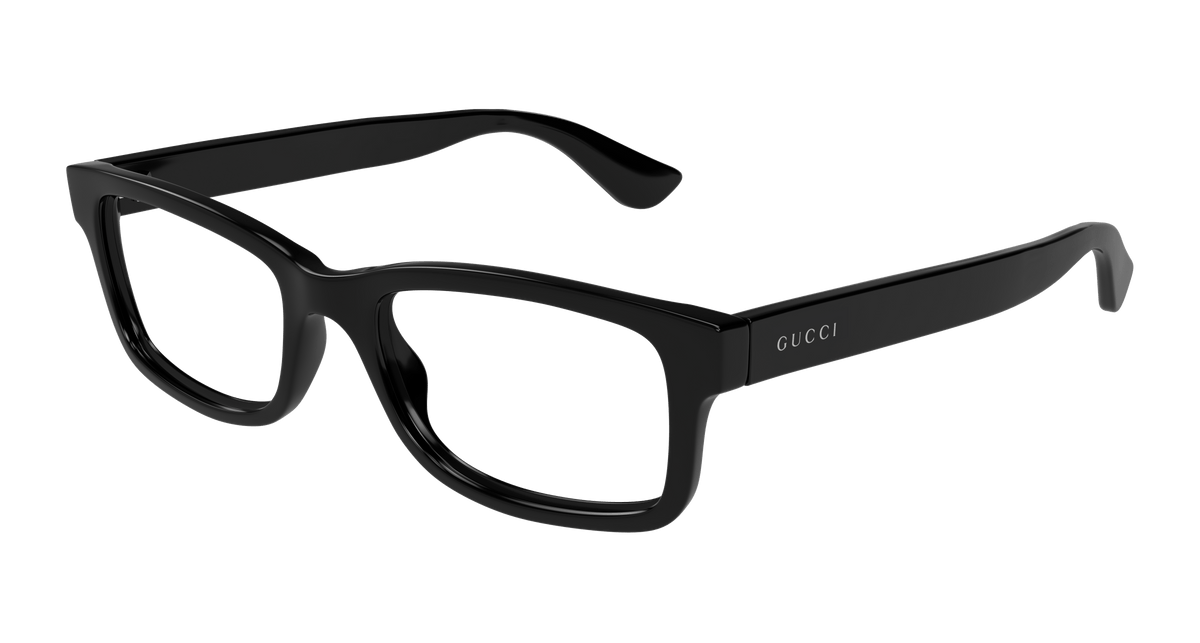 Gucci GG1717O Eyeglasses - Black / Transparent (001)