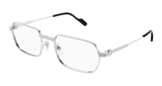 Cartier CT0483O Eyeglasses - Silver / Transparent (002)