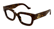 Gucci GG1548O Eyeglasses - Havana / Transparent (005)