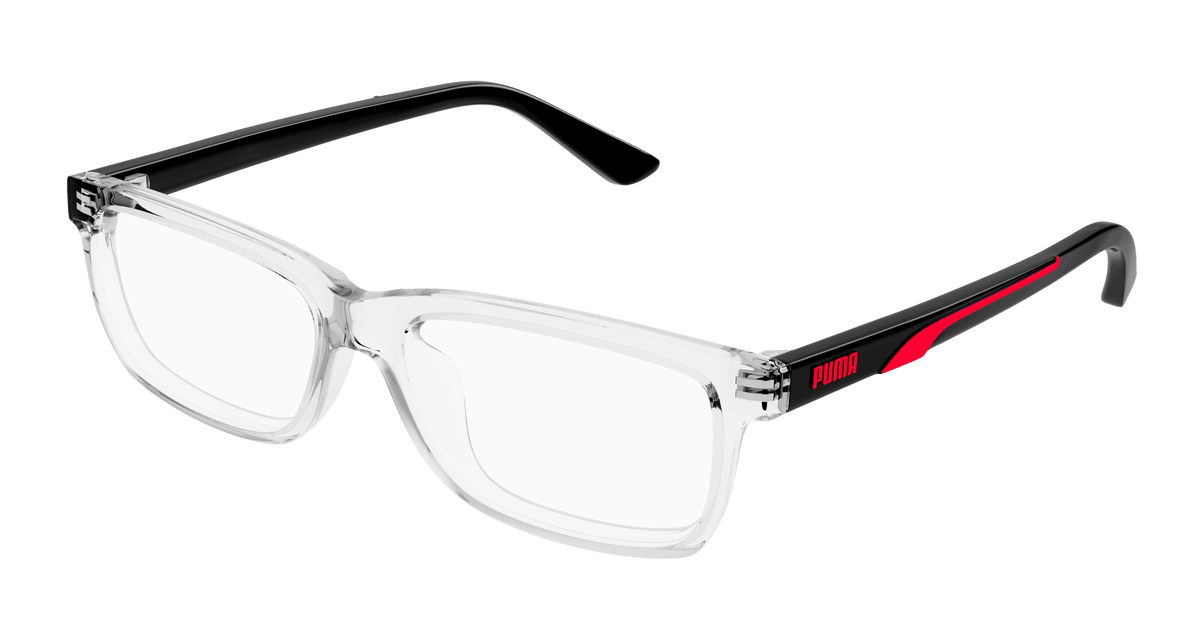 Puma PJ0076O Eyeglasses - Crystal / Transparent (003)