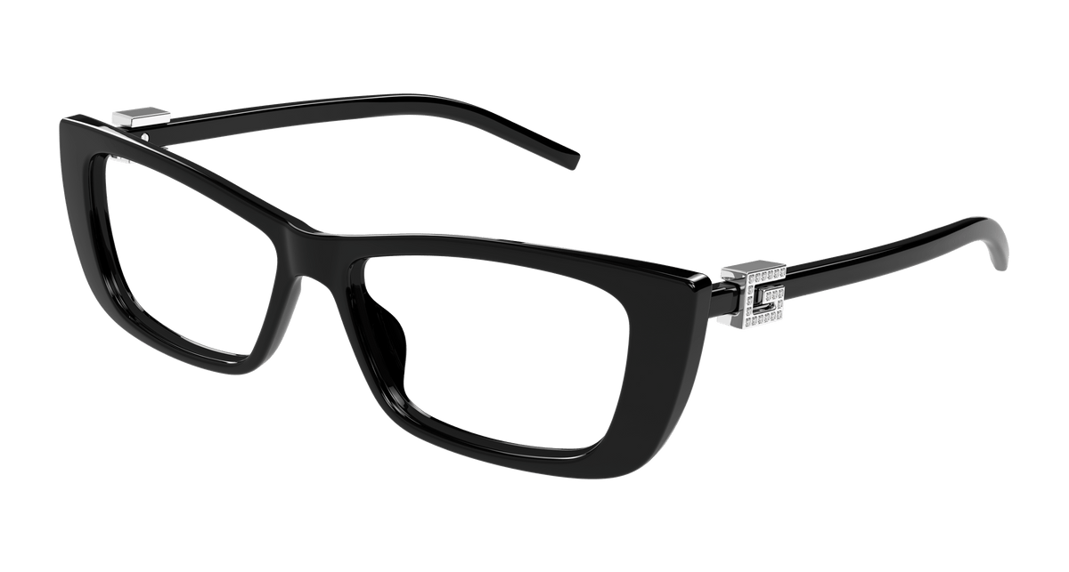 Gucci GG1682O Eyeglasses - Black / Transparent (002)