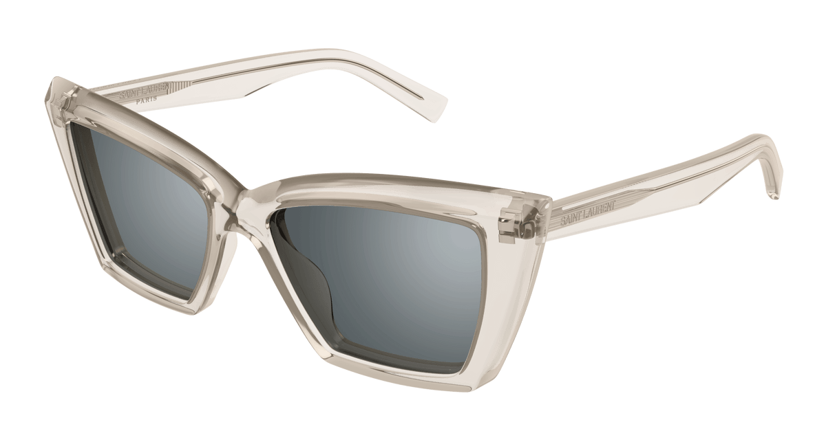 Saint Laurent SL 657 Sunglasses - Beige / Silver (003)