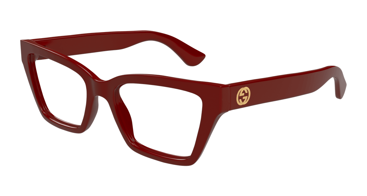 Gucci GG1715O Eyeglasses - Burgundy / Transparent (003)