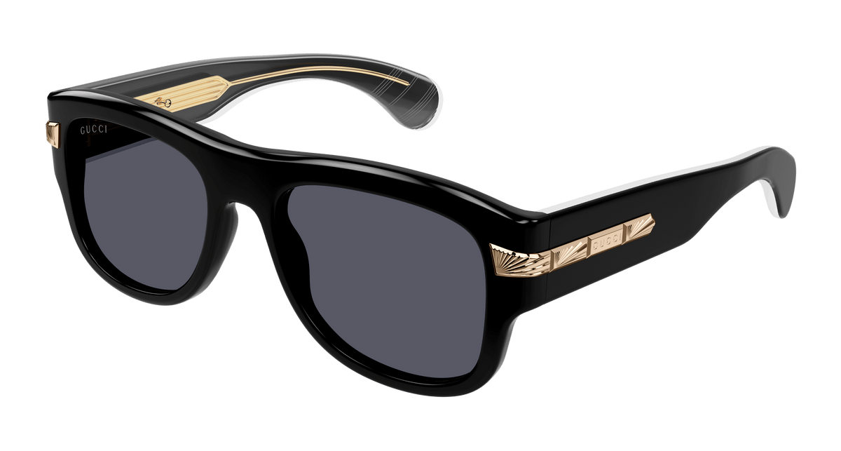 Gucci GG1517S Sunglasses - Black / Grey (001)