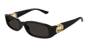 Gucci GG1661S Sunglasses - Black / Grey (001)