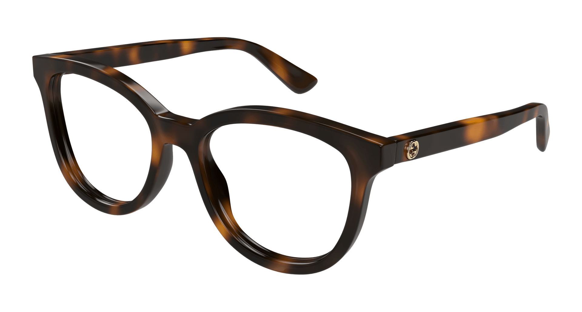 Gucci GG1687O Eyeglasses - Havana / Transparent (002)