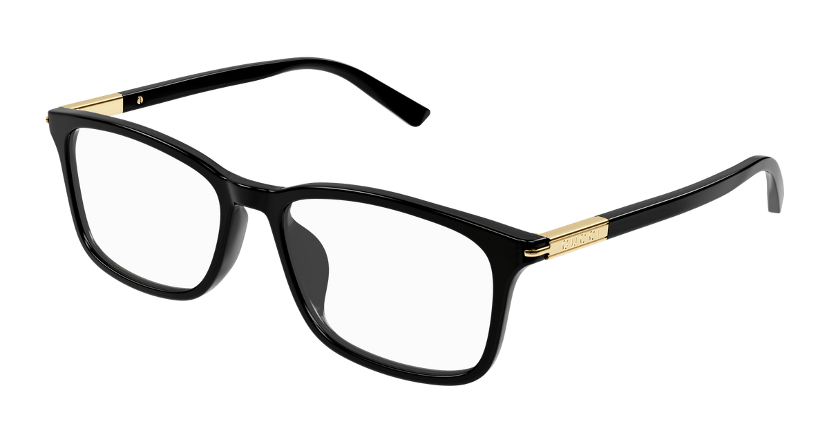 Gucci GG1900OA Eyeglasses - Black / Transparent (001)