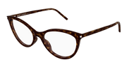 Saint Laurent SL 833 Eyeglasses - Havana / Transparent (002)
