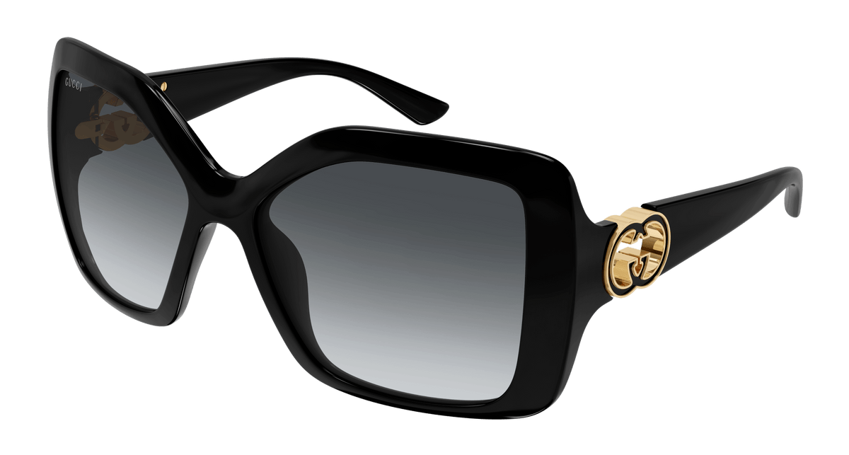 Gucci GG2015S Sunglasses - Black / Grey (001)