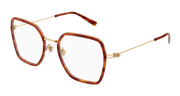 Gucci GG1850O Eyeglasses - Havana / Transparent (002)