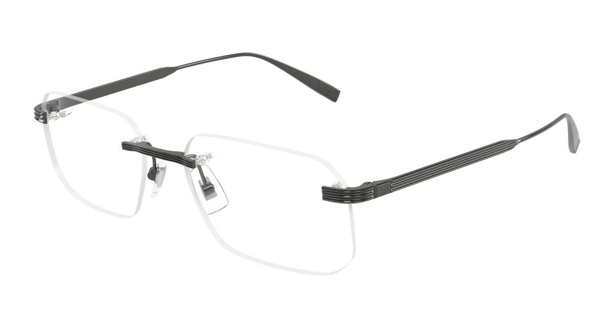 Dunhill DU0104O Eyeglasses - Gunmetal / Transparent (003)