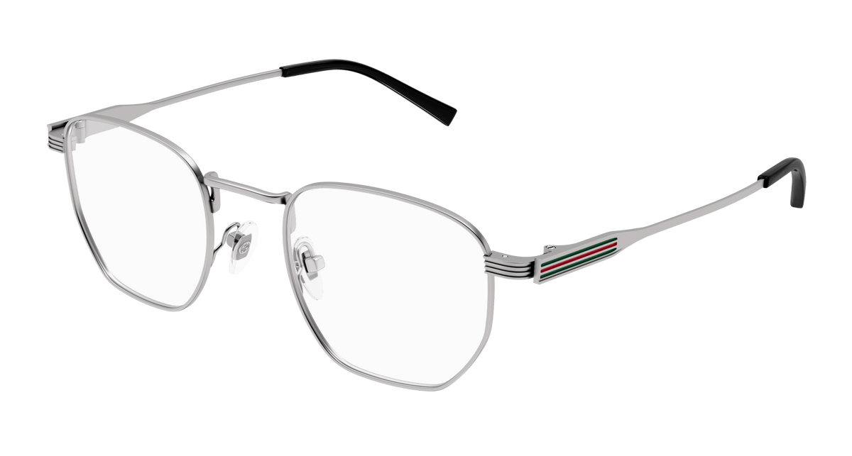 Gucci GG1878O Eyeglasses - Gunmetal / Transparent (002)