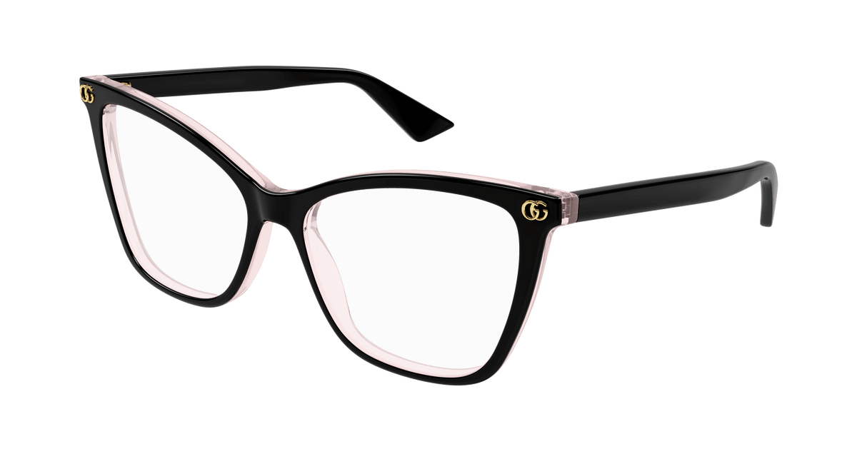 Gucci GG1817O Eyeglasses - Black / Transparent (003)