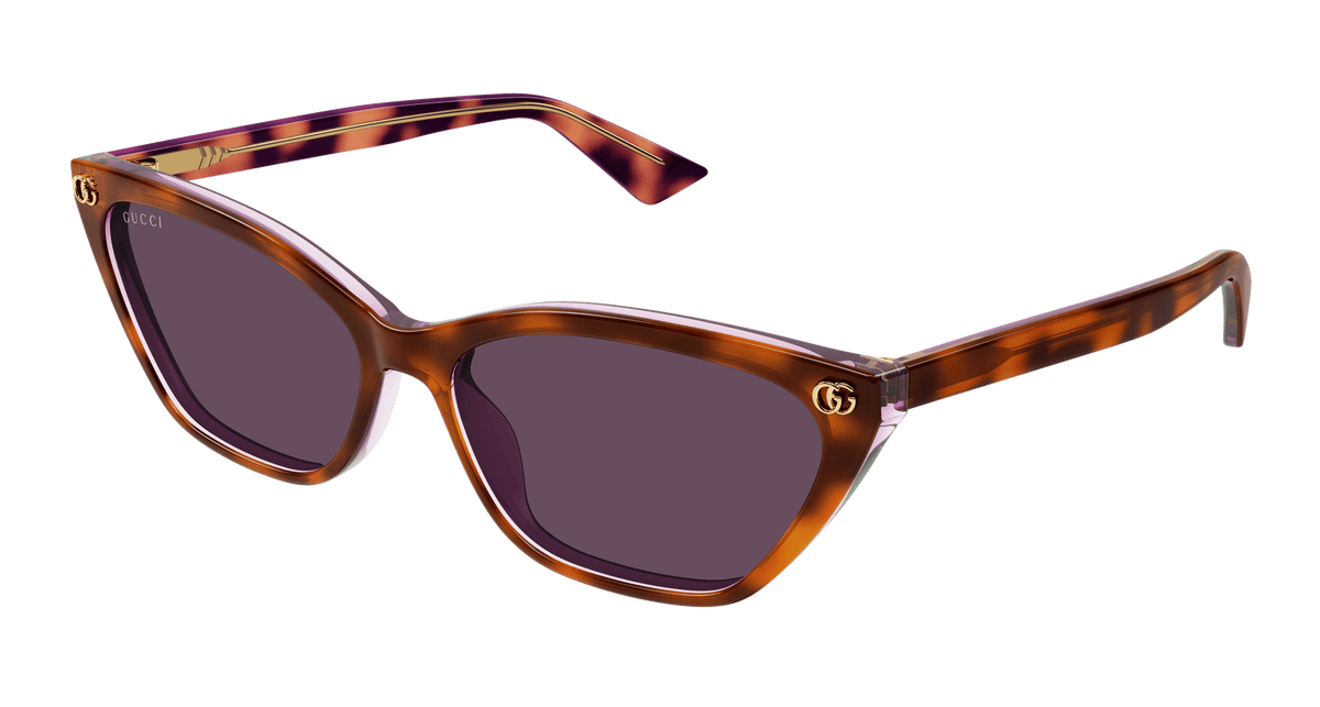 Gucci GG1815S Sunglasses - Havana / Violet (004)