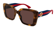 Gucci GG1861S Sunglasses - Havana / Brown (002)