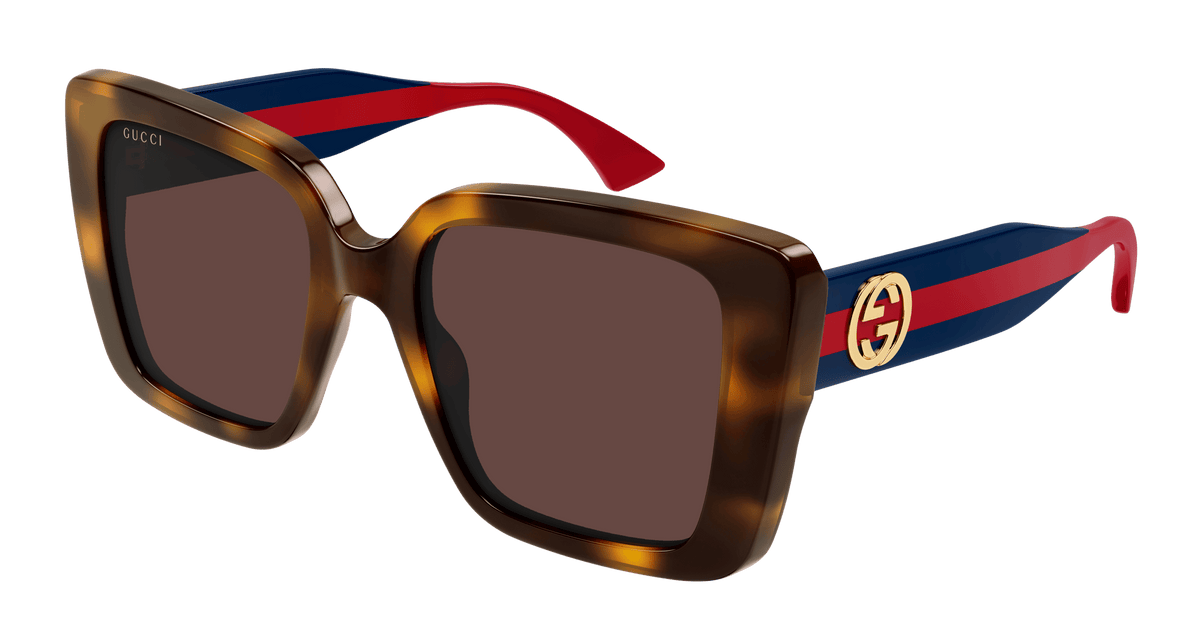 Gucci GG1861S Sunglasses - Havana / Brown (002)