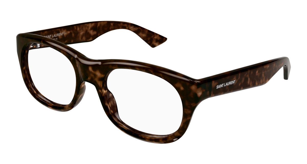 Saint Laurent SL 815 ROMY OPT Eyeglasses - Havana / Transparent (004)
