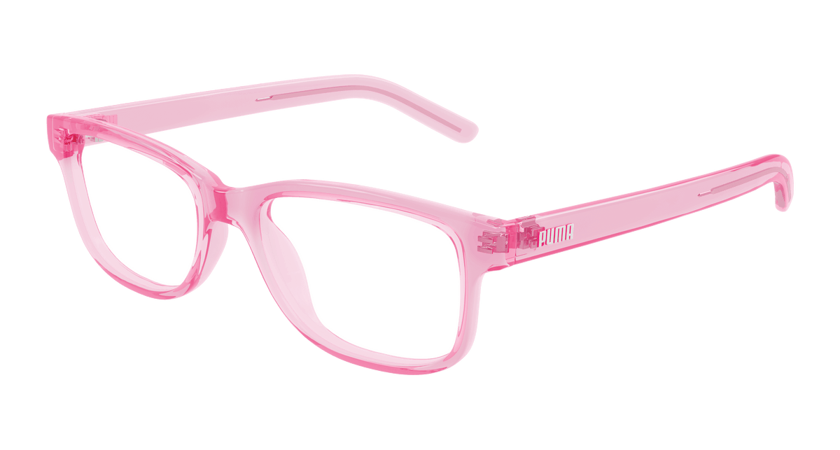 Puma PJ0083O Eyeglasses - Pink / Transparent (007)