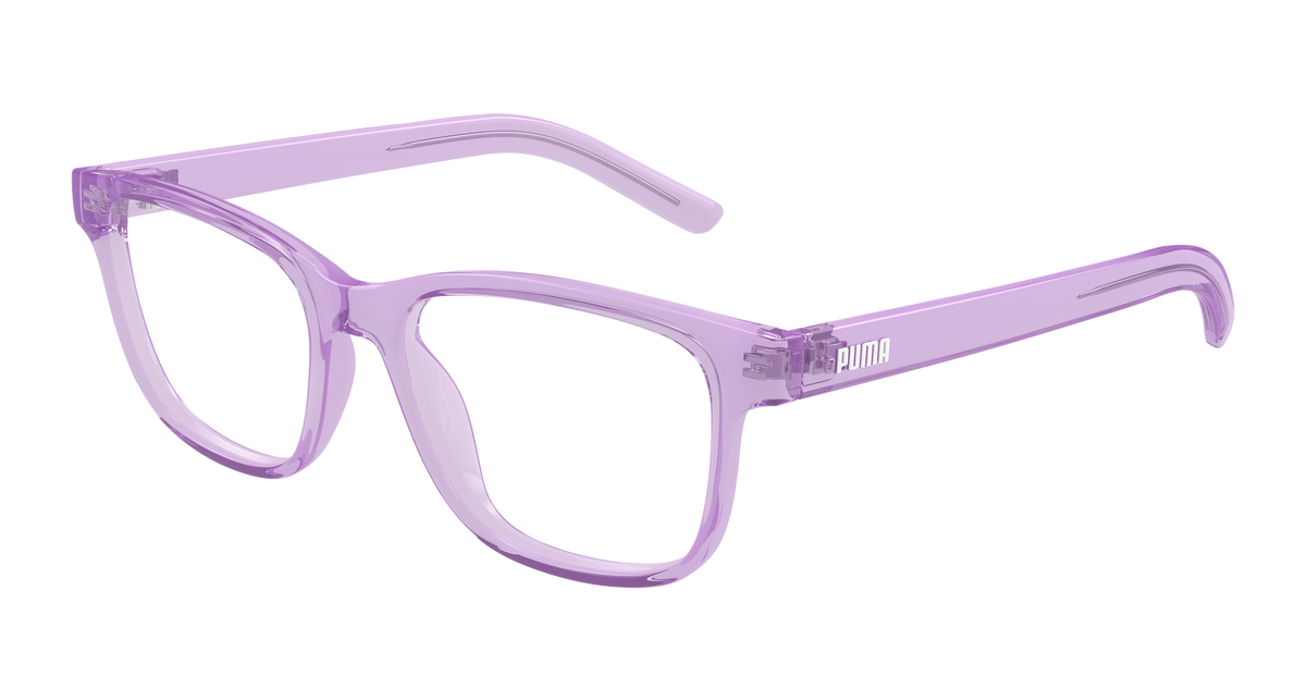 Puma PJ0085O Eyeglasses - Violet / Transparent (005)