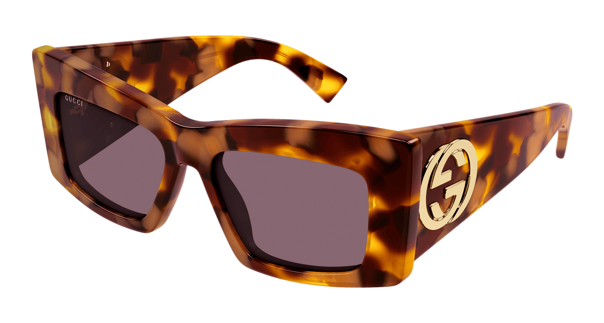 Gucci GG1842S Sunglasses - Havana / Violet (003)