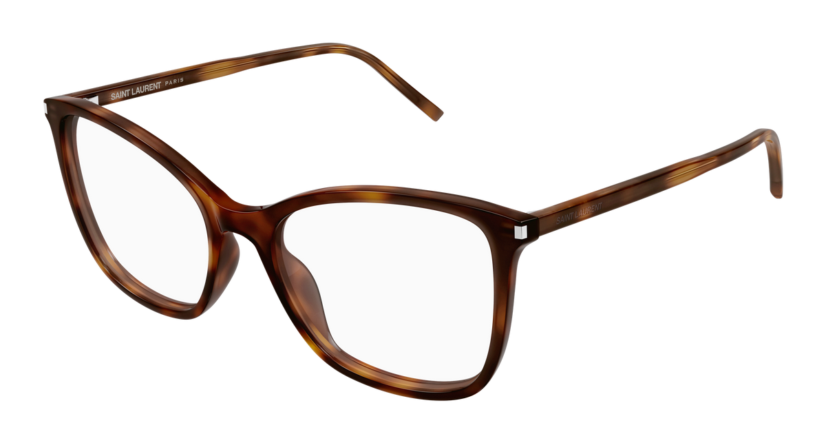Saint Laurent SL 835 Eyeglasses - Havana / Transparent (003)
