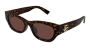 Gucci GG1954SA Sunglasses - Havana / Brown (002)