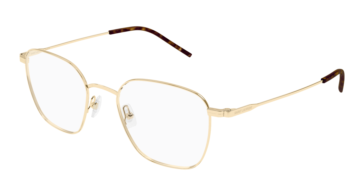 Saint Laurent SL 852 Eyeglasses - Gold / Transparent (006)