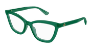 Gucci GG1686O Eyeglasses - Green / Transparent (010)