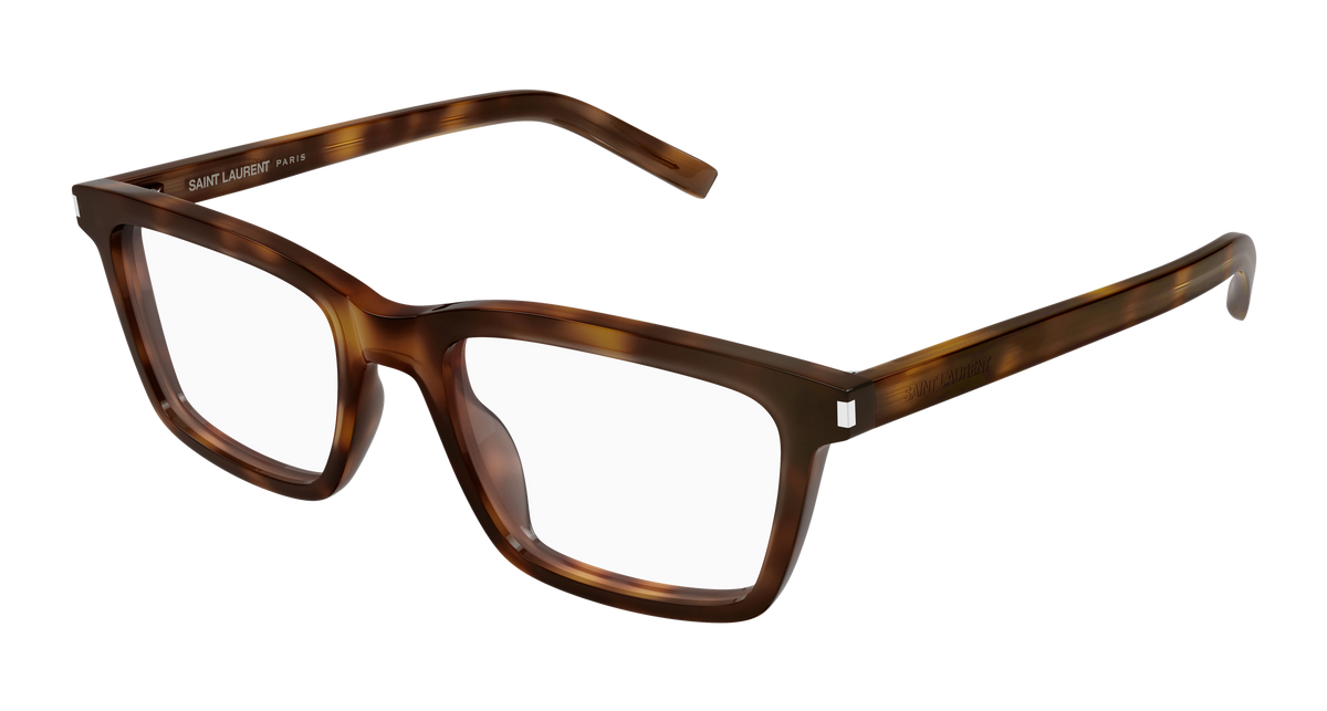 Saint Laurent SL 842 Eyeglasses - Havana / Transparent (003)