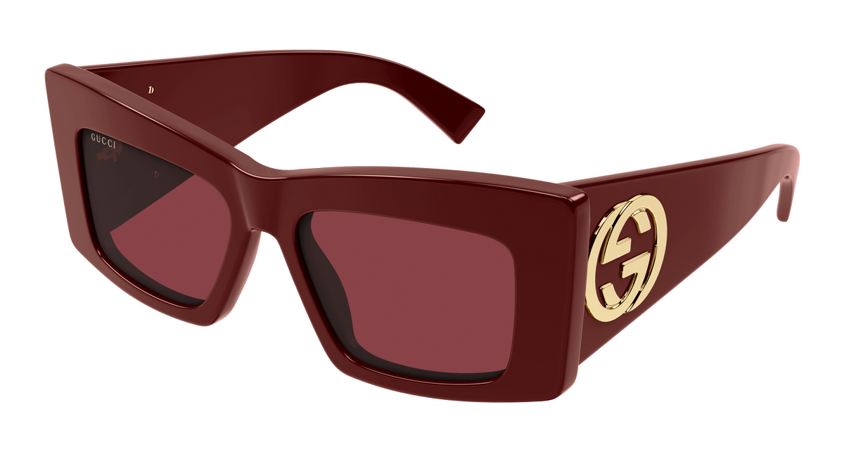 Gucci GG1842S Sunglasses - Burgundy / Red (005)