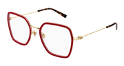 Gucci GG1850O Eyeglasses - Burgundy / Transparent (004)
