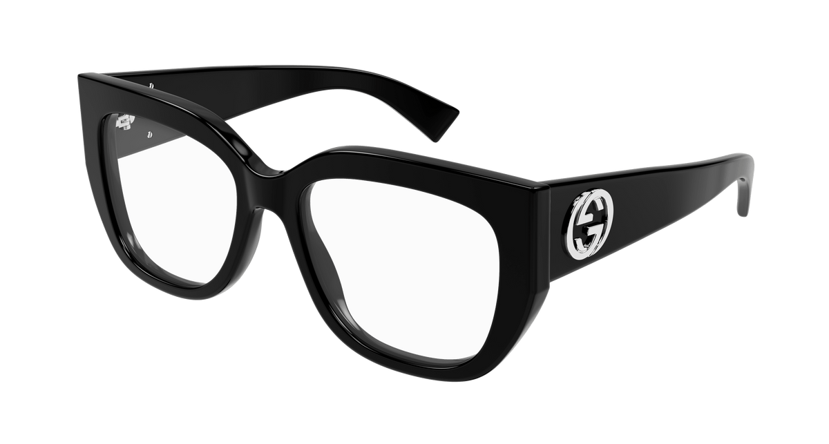 Gucci GG1846O Eyeglasses - Black / Transparent (001)