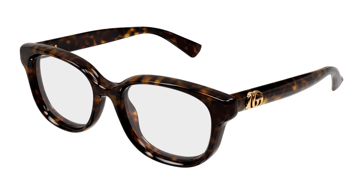 Gucci GG1978O Eyeglasses - Havana / Transparent (002)