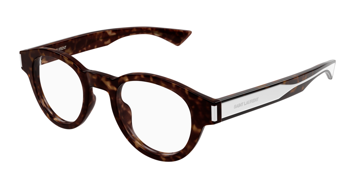 Saint Laurent SL 792 Eyeglasses - Havana / Transparent (002)