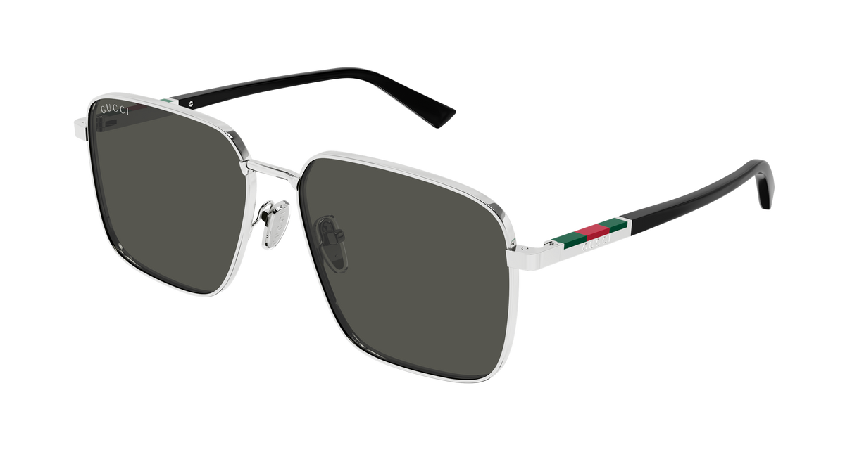Gucci GG1965SK Sunglasses - Silver / Grey (001)