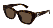 Gucci GG1844SA Sunglasses - Havana / Brown (002)