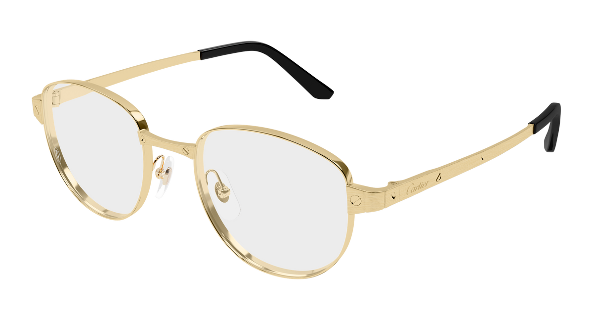 Cartier CT0572O Eyeglasses - Gold / Transparent (001)