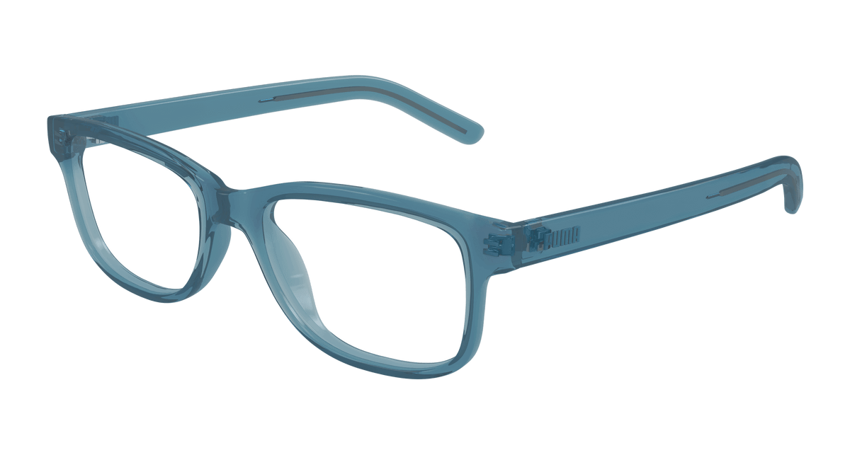Puma PJ0083O Eyeglasses - Blue / Transparent (008)