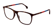 Gucci GG0554O Eyeglasses - Havana / Transparent (010)