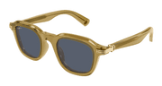 Cartier CT0536S Sunglasses - Yellow / Grey (005)