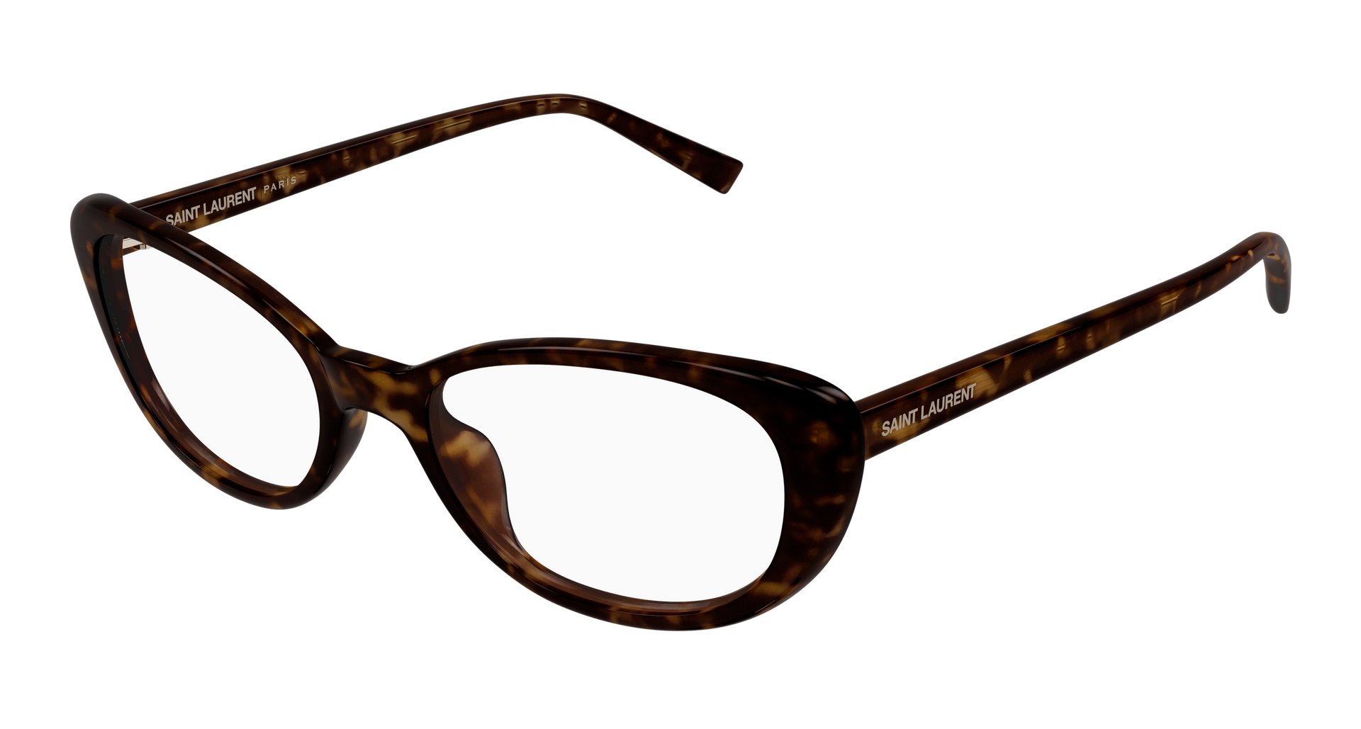 Saint Laurent SL 822 OPT Eyeglasses - Havana / Transparent (002)