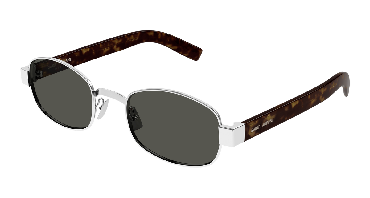 Saint Laurent SL 706 Sunglasses - Silver / Grey (002)