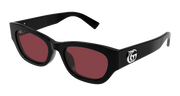 Gucci GG1954SA Sunglasses - Black / Red (004)