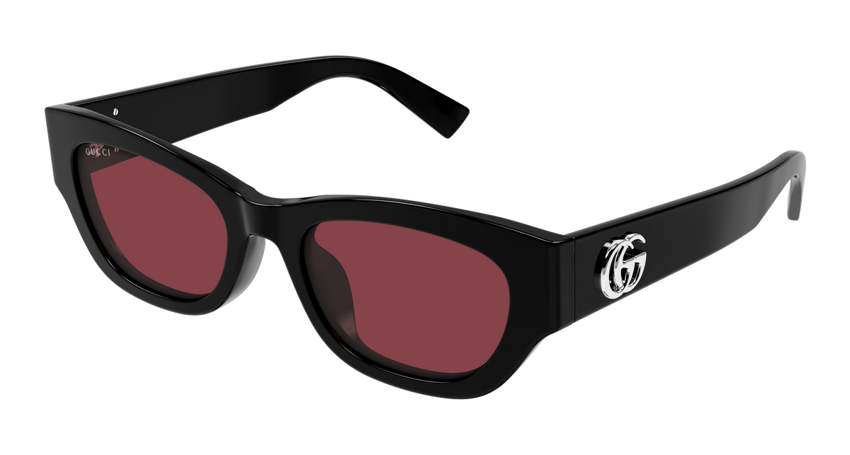 Gucci GG1954SA Sunglasses - Black / Red (004)