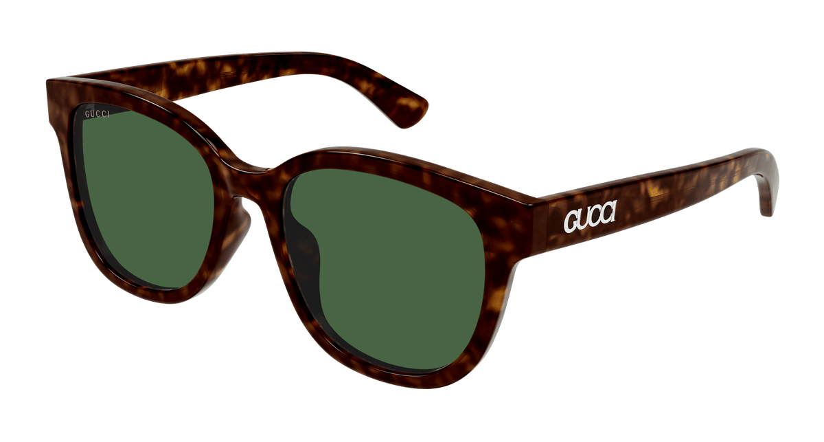 Gucci GG1797SK Sunglasses - Havana / Green (002)