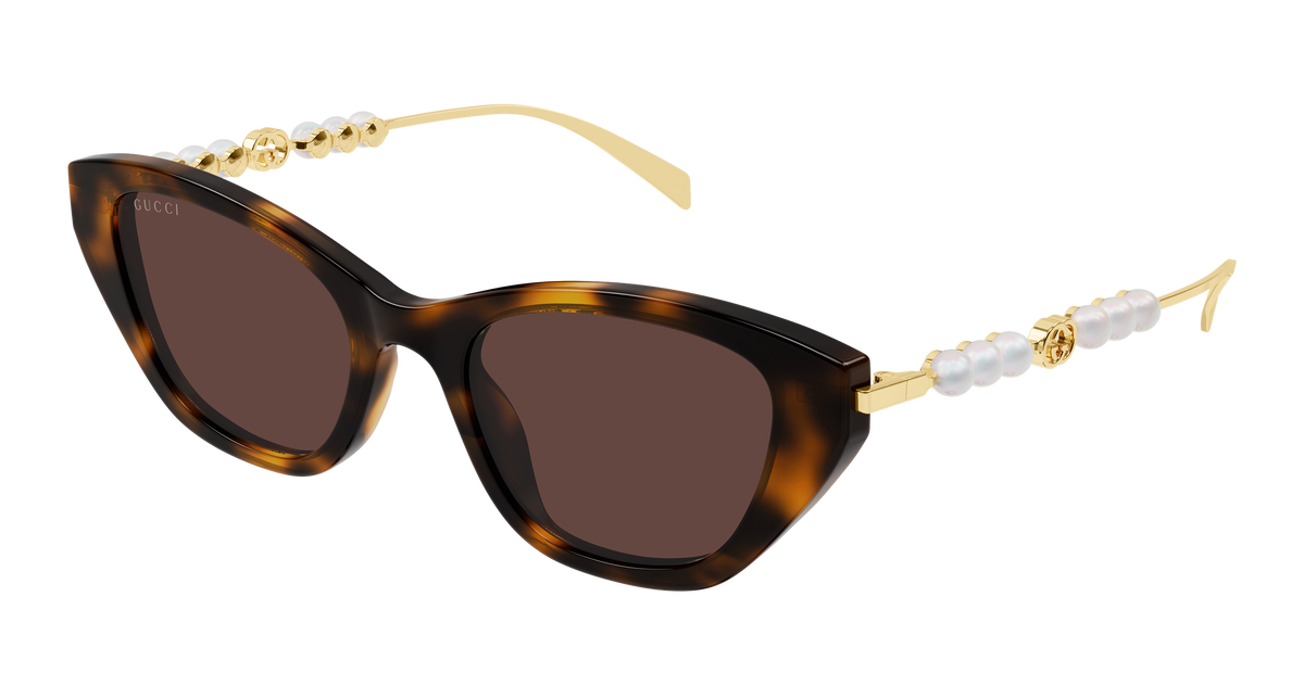 Gucci GG1968S Sunglasses - Havana / Brown (003)