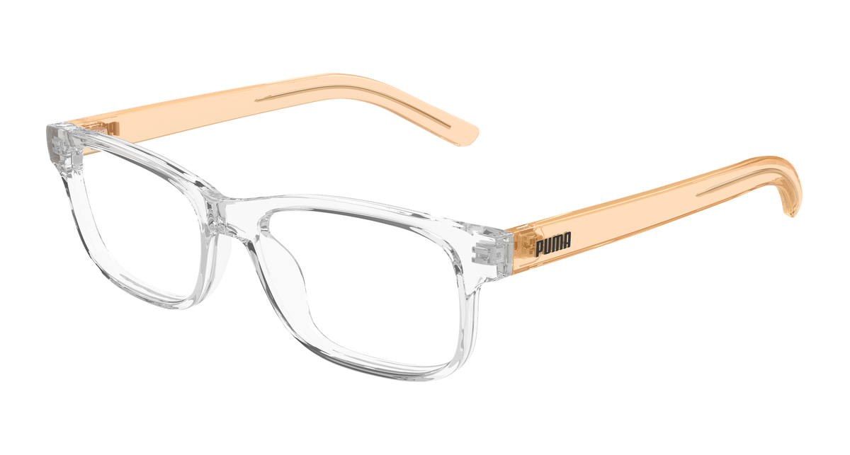 Puma PJ0086O Eyeglasses - Crystal / Transparent (008)