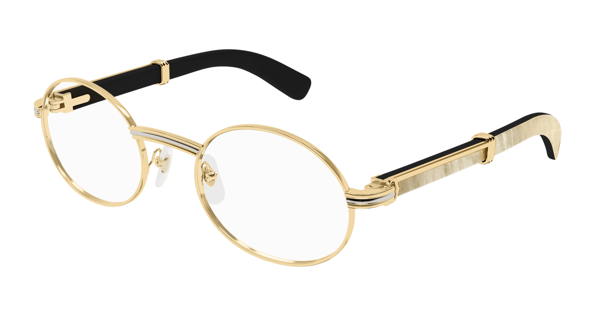 Cartier CT0464O Eyeglasses - Gold / Transparent (002)