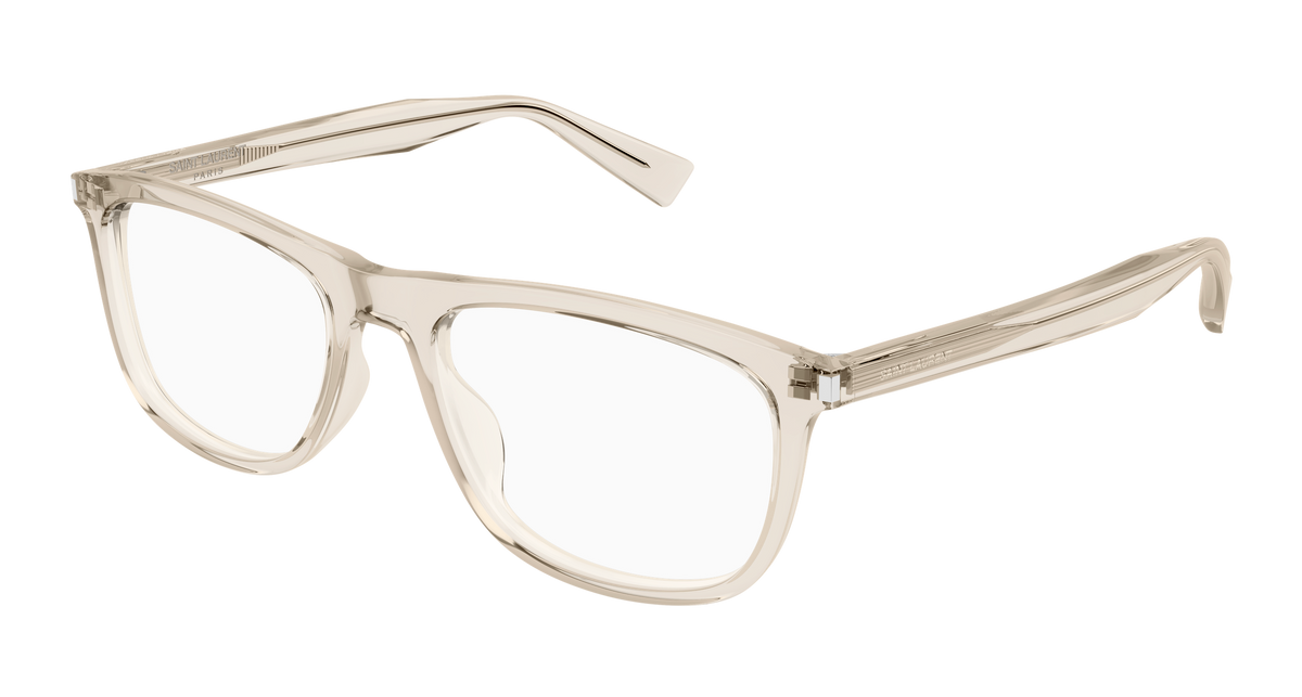 Saint Laurent SL 812 Eyeglasses - Beige / Transparent (008)