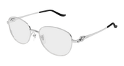 Cartier CT0603OA Eyeglasses - Silver / Transparent (002)
